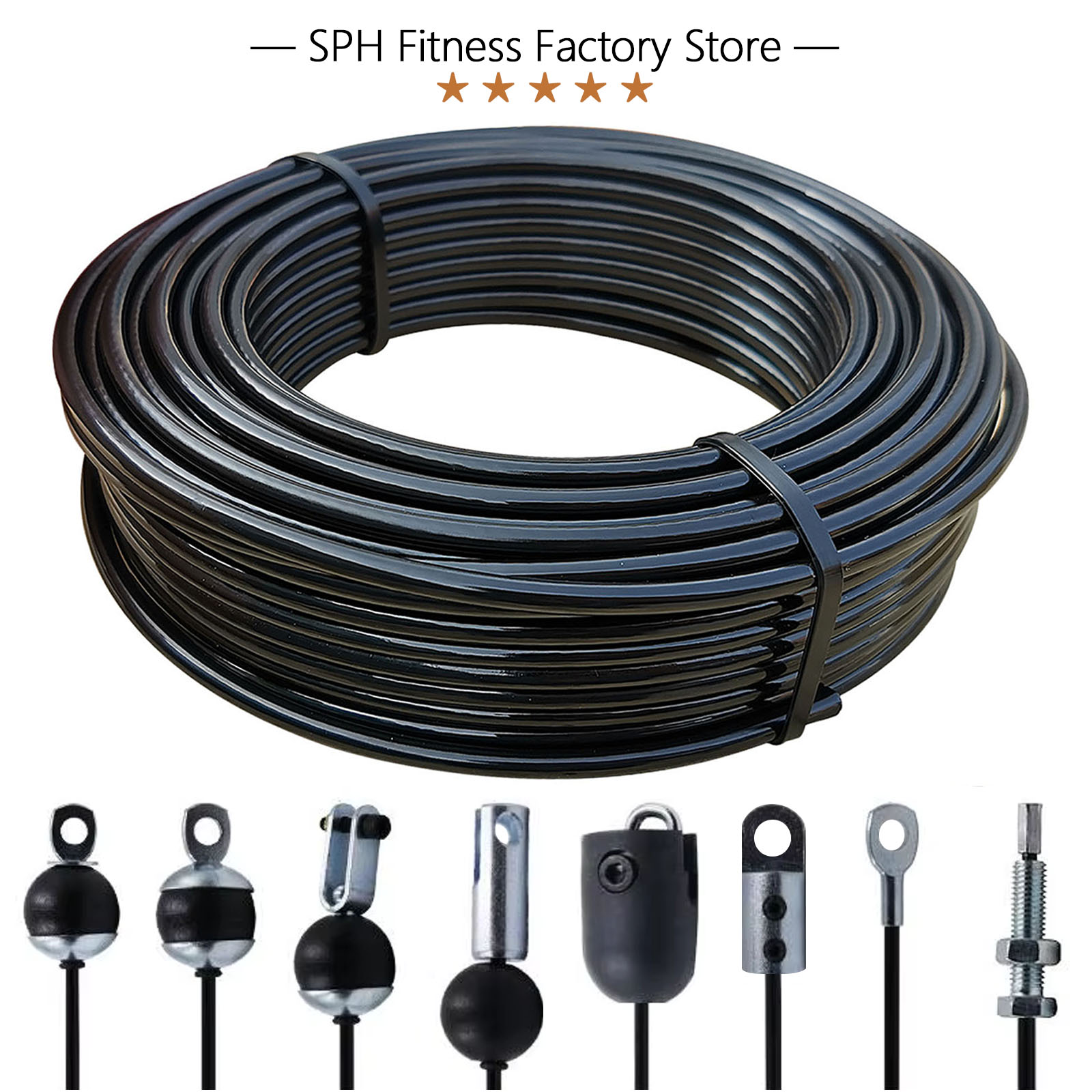 Home Gym Nala - 5/6mm di Spessore Corda di Filo