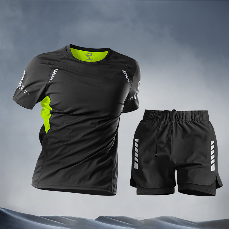 Home Gym Mini - Completi Casual da Uomo, Set Estivo