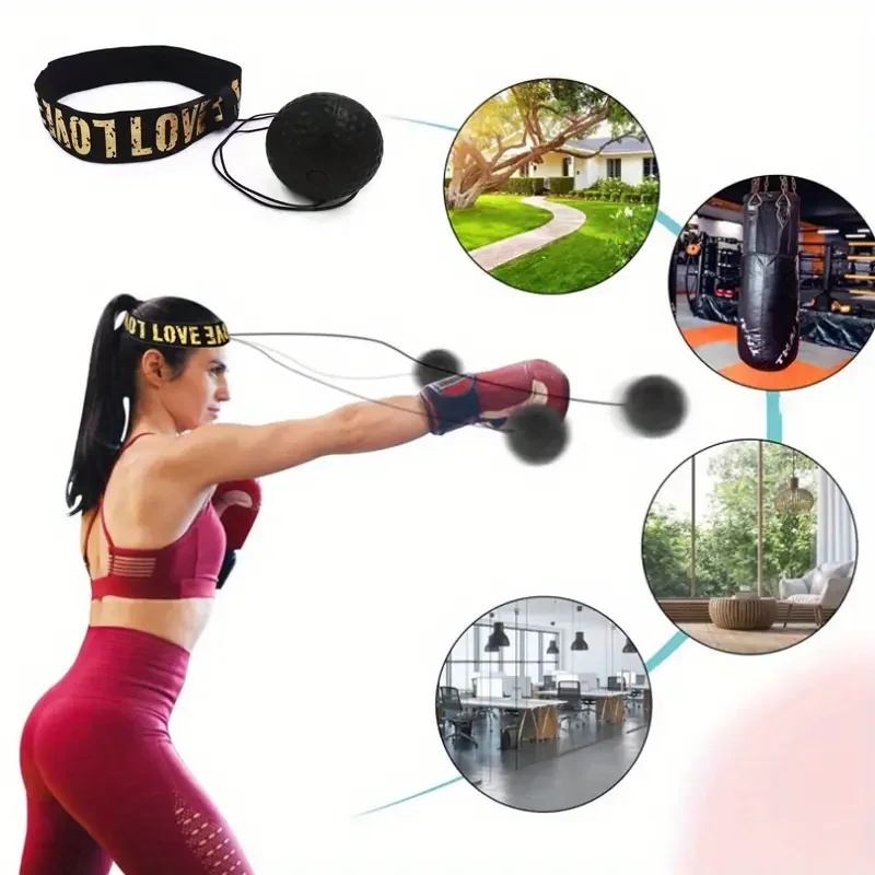 Home Gym Online - 1/3 Pezzi Palla Veloce da Boxe