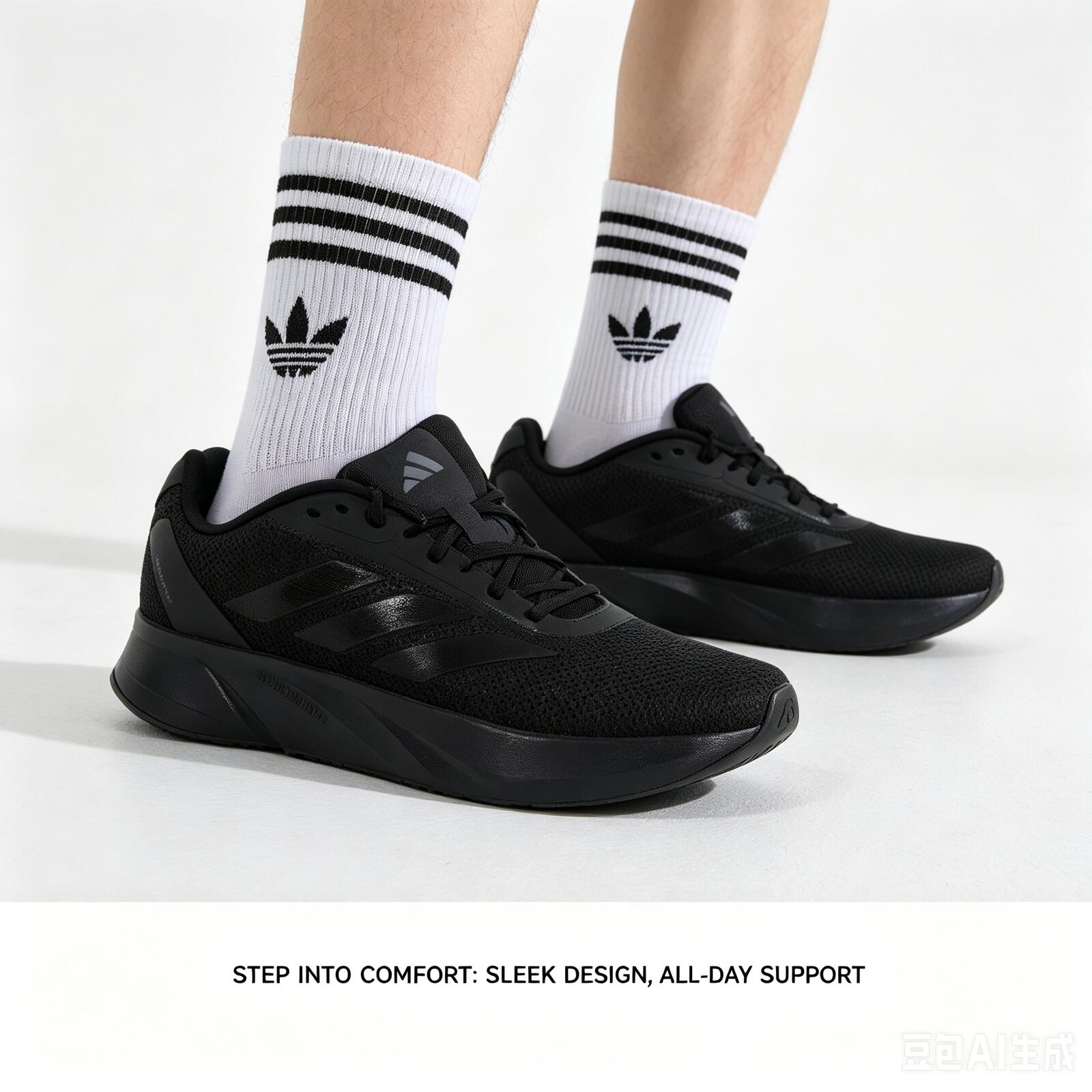 Adidas Shoes Duramo Sl - Sneakers da Corsa adidas Nere e