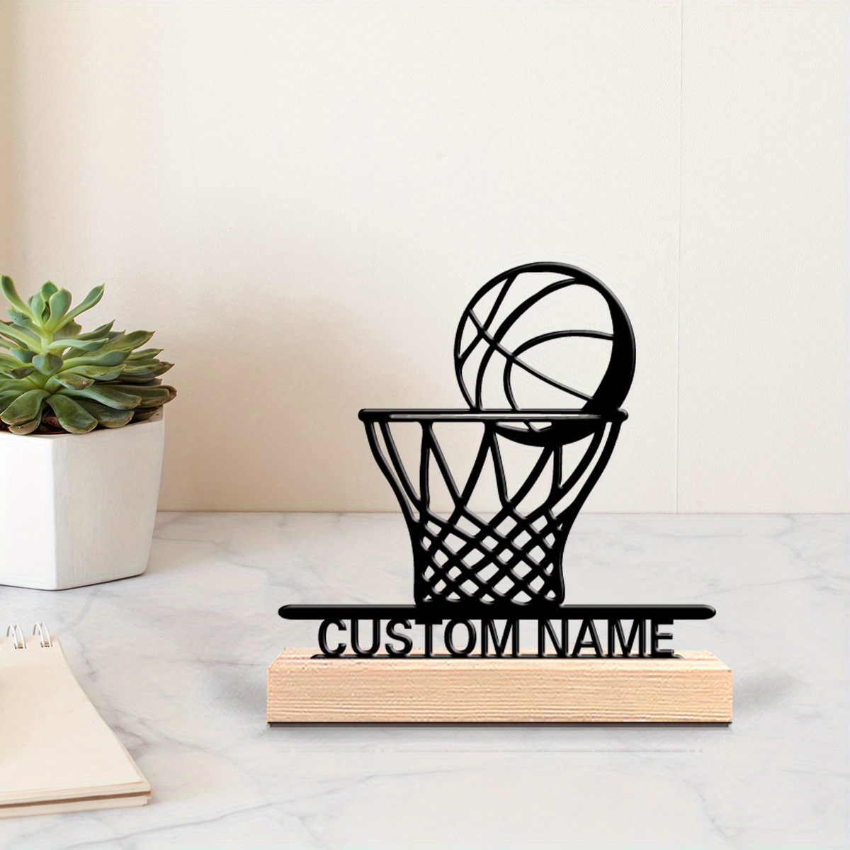 Home Gym Names - Statua Personalizzata di Giocatore di Basket