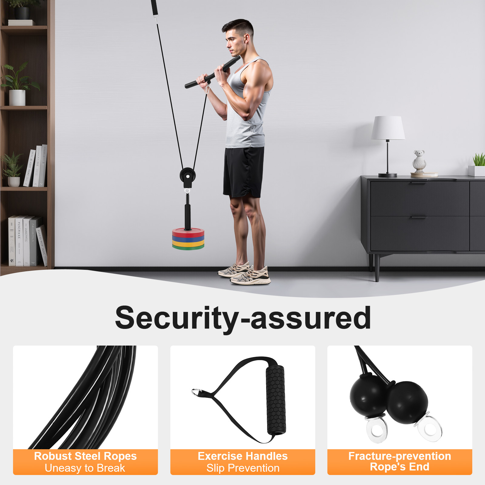 Home Gym Cable - Sistema di Allenamento con Cavo da