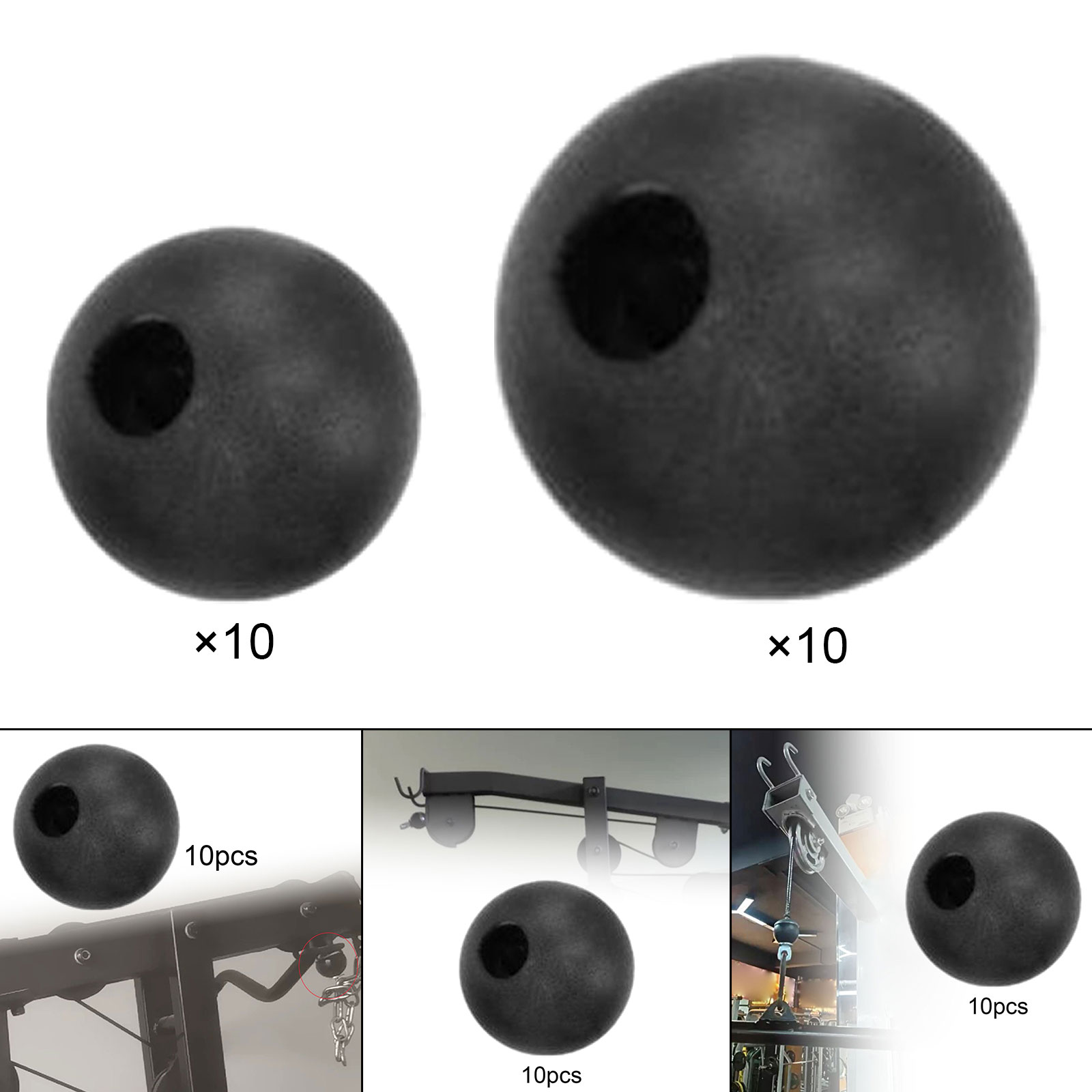10x Tappi per palline per cavi - Home Gym Nala recensione e prezzo