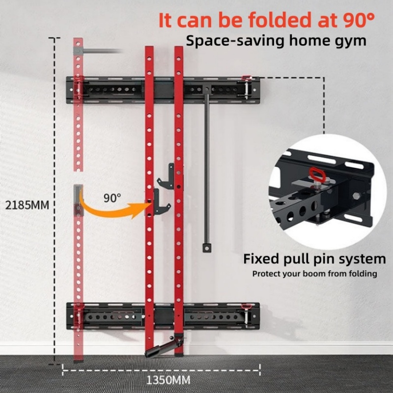 Rack per Squat Pieghevole a Pa - Home Gym Folding Rack recensione e prezzo