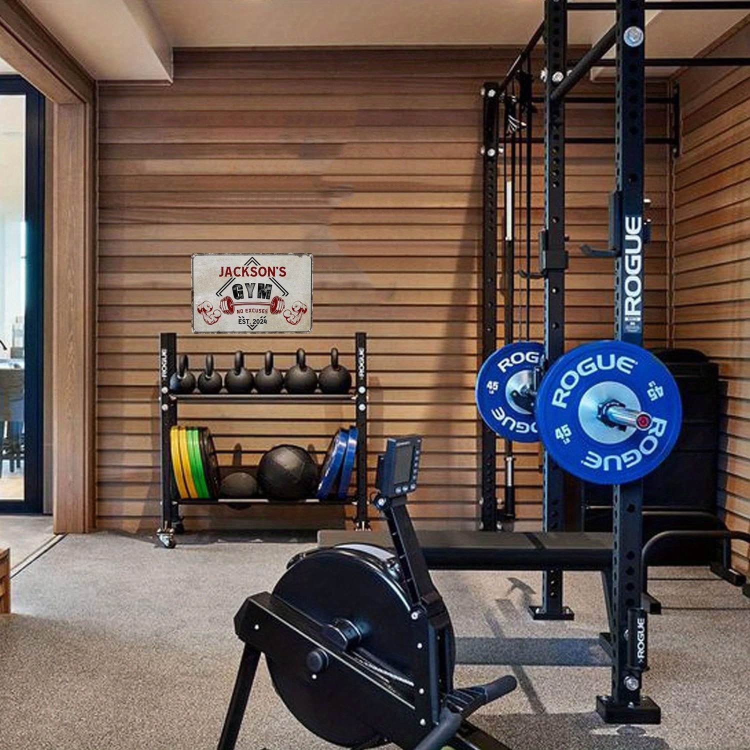 1 targa personalizzata con nom - Home Gym Names recensione e prezzo