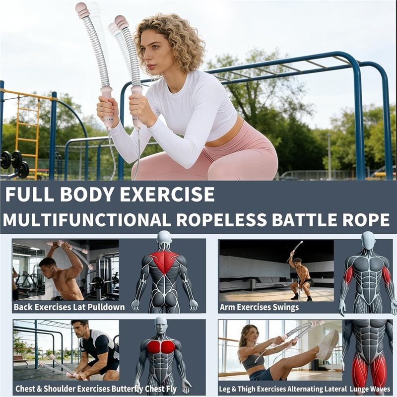 Corda da allenamento senza fil - Battle Rope Heavy recensione e prezzo