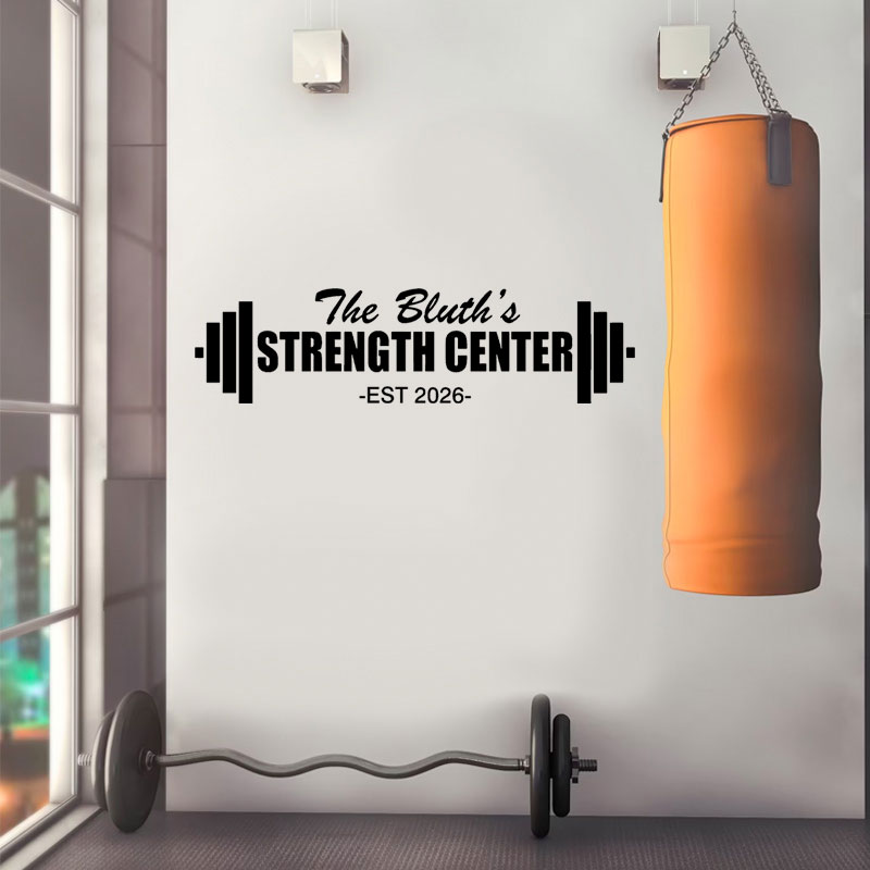 Adesivo Personalizzato con Nom - Home Gym Names recensione e prezzo