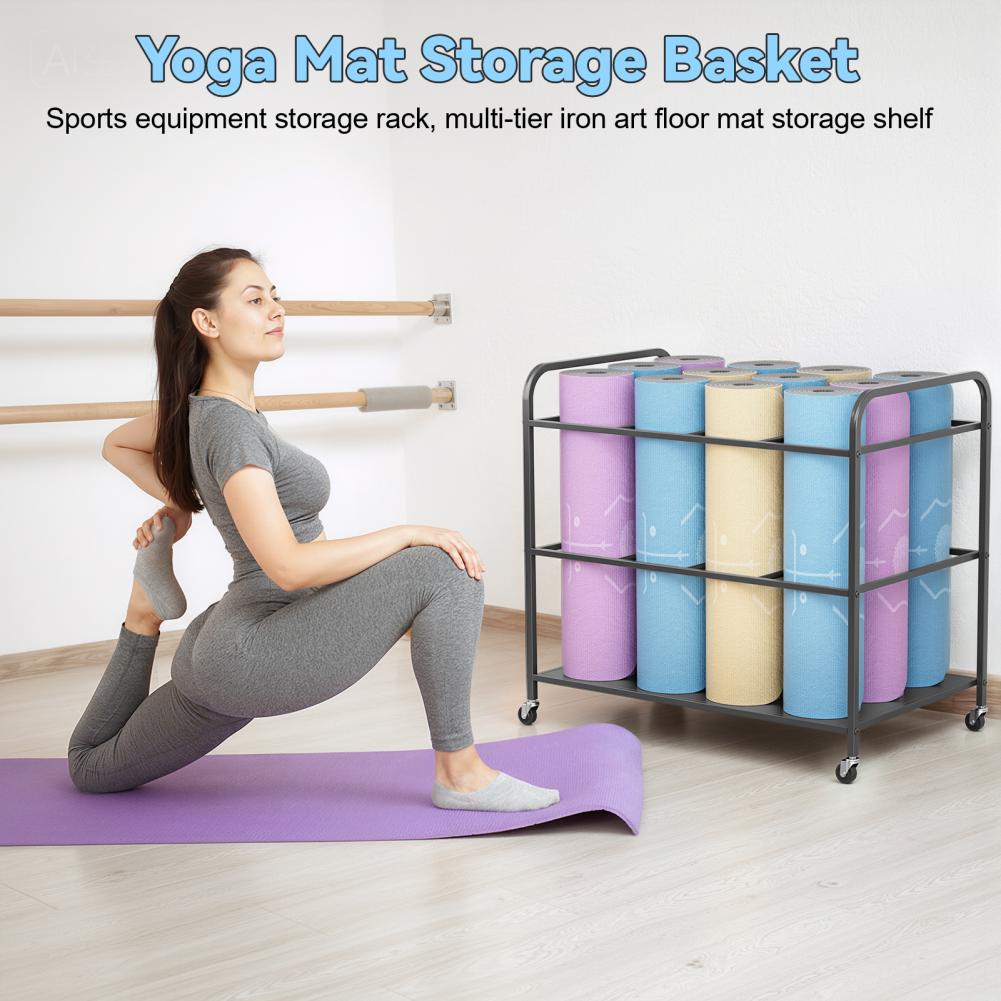 Carrello porta tappetini yoga  - Home Gym Folding Rack recensione e prezzo