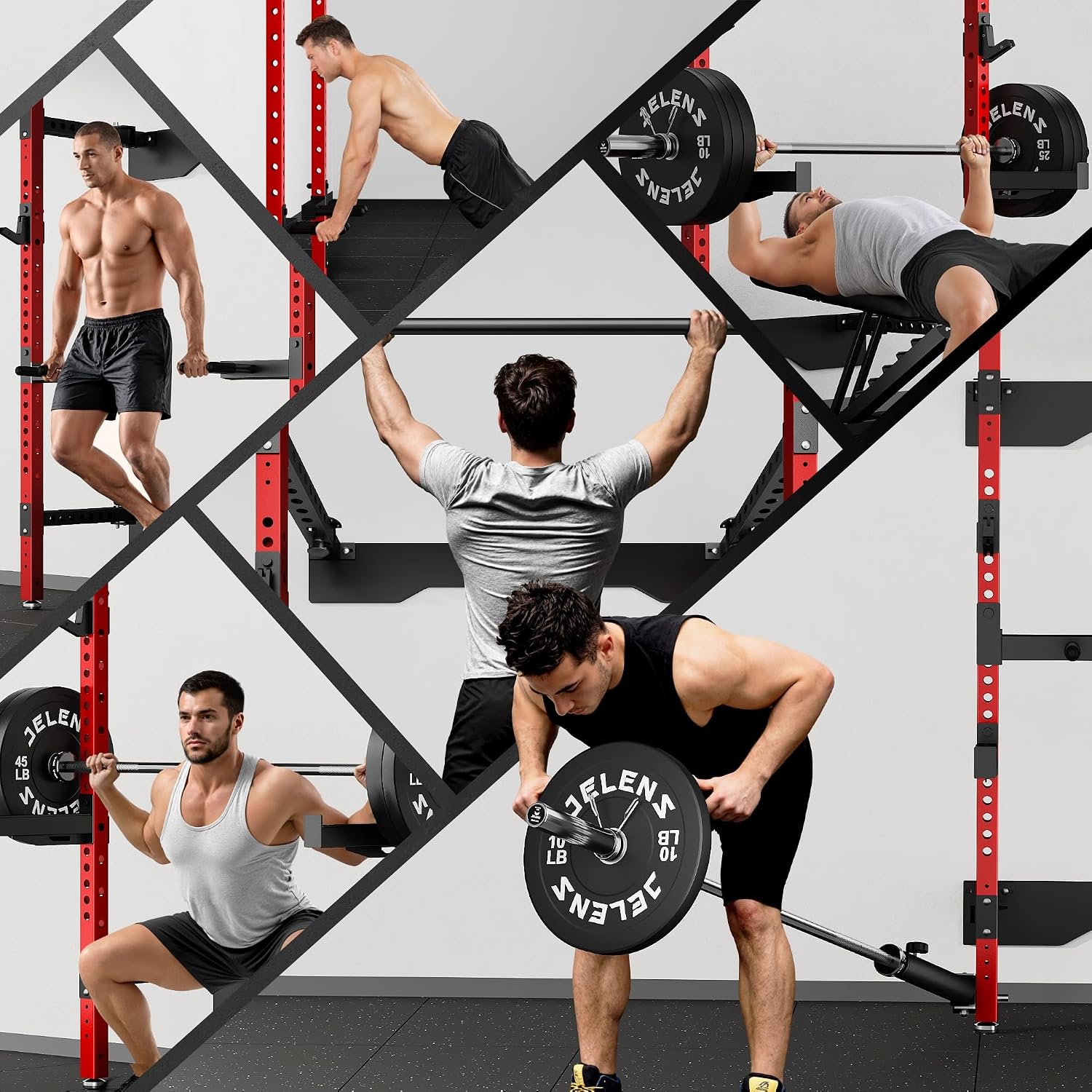 Rack per Squat Pieghevole da P - Home Gym Folding Rack recensione e prezzo
