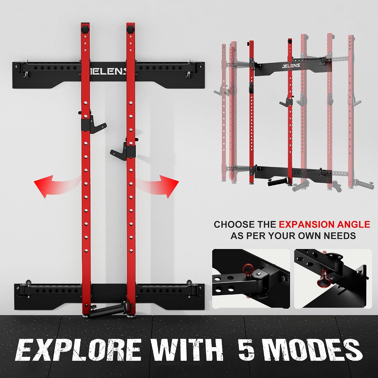 Rack per Squat Pieghevole da P - Home Gym Folding Rack recensione e prezzo