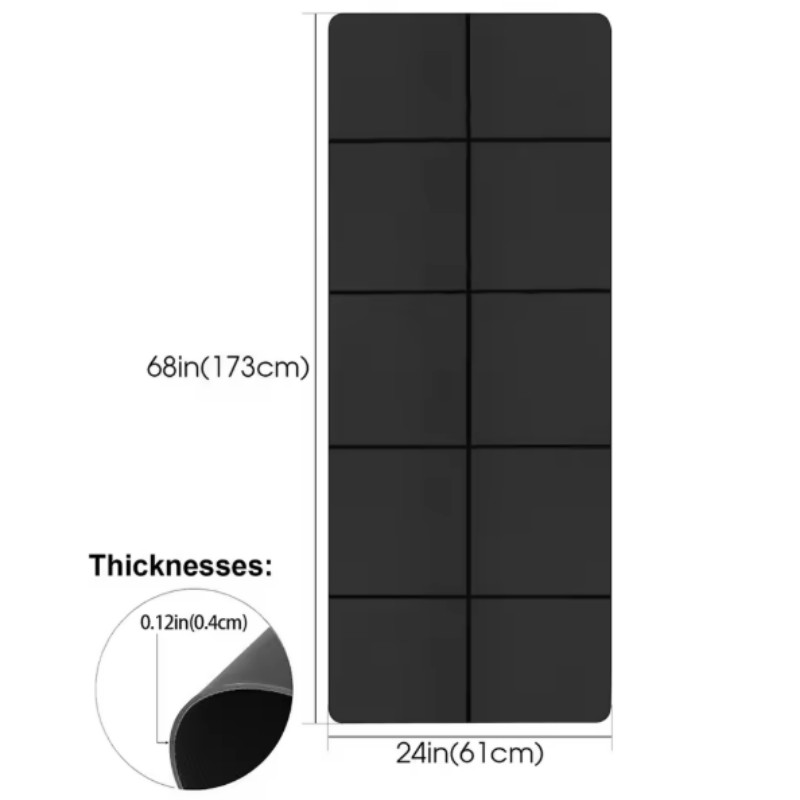 Tappetino da yoga antiscivolo  - Gymnastics Mat Thick recensione e prezzo