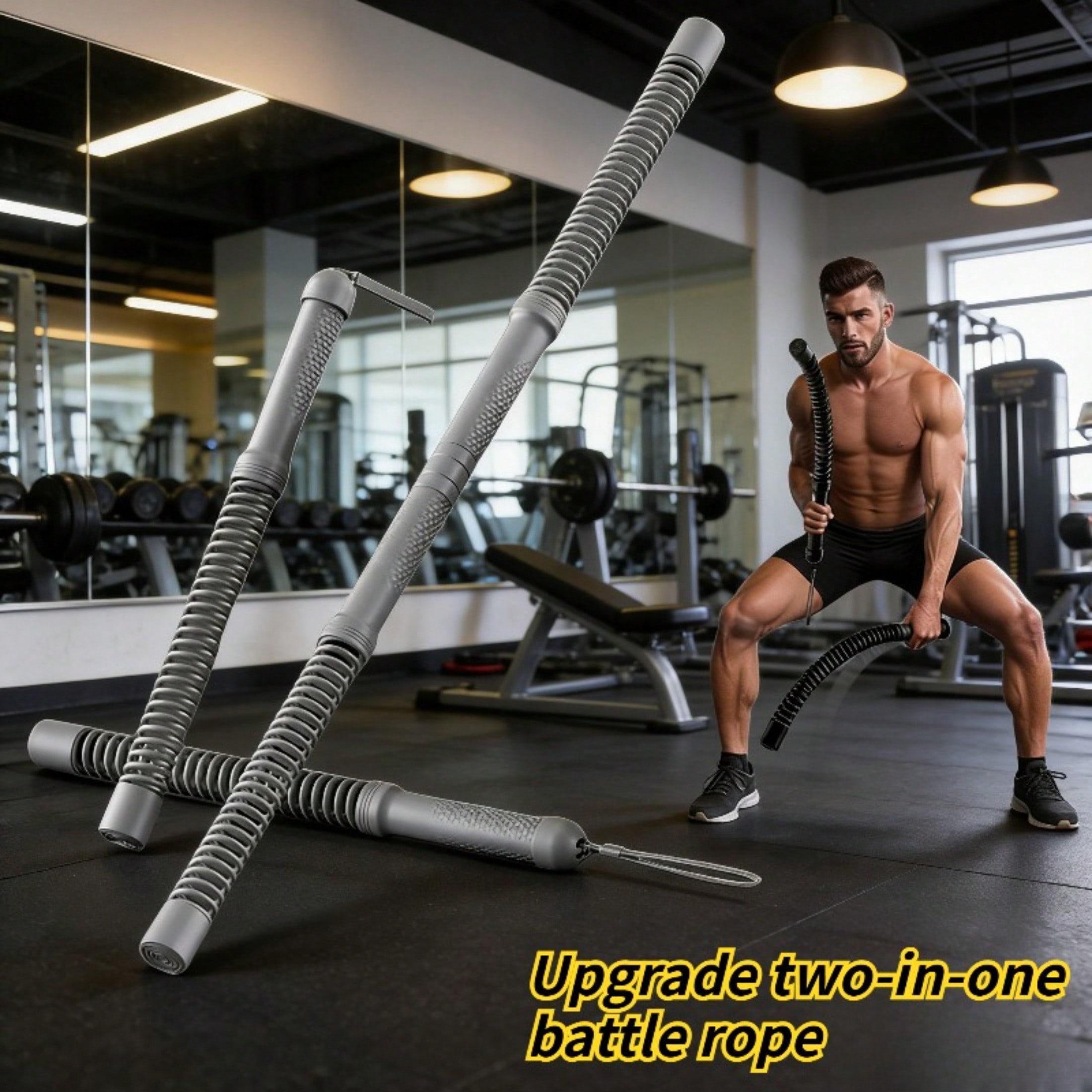 Barra Power Twister 2-in-1 sen - Battle Rope Heavy recensione e prezzo
