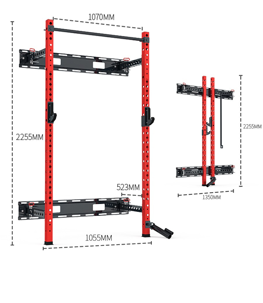 Attrezzatura per il fitness da - Home Gym Folding Rack recensione e prezzo