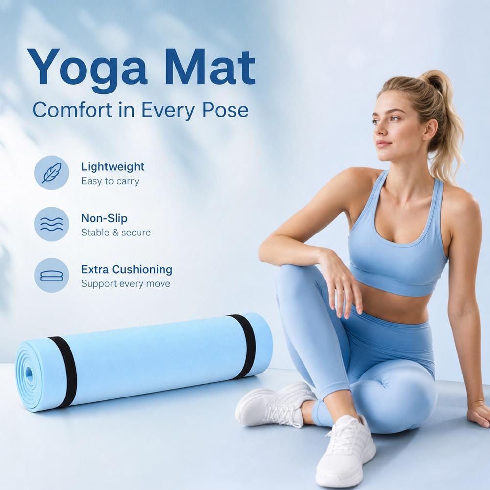 Tappetino da yoga spesso 1/2 p - Gymnastics Mat Thick recensione e prezzo